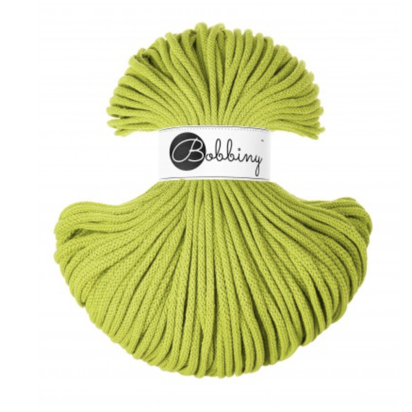 Bobbiny Flechtkordel 5 mm - Dopamine Lime